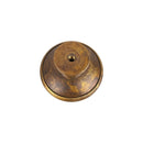 Bouton de meuble BOULE, finition laiton rouille