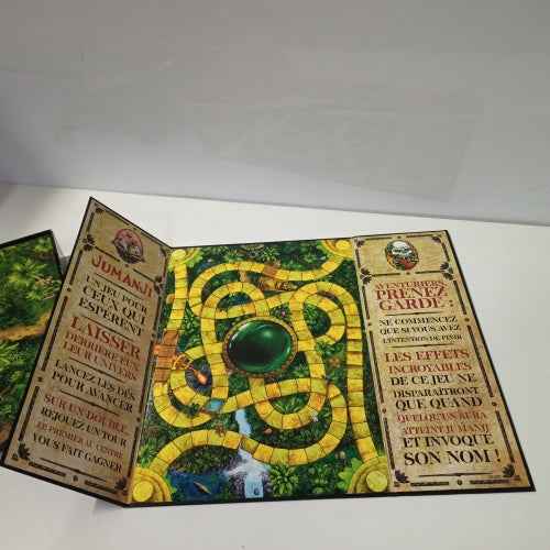 Ecost Customer Return JUMANJI THE GAME - RETRO NEW EDITION - Board Game for the Whole Family with Ga