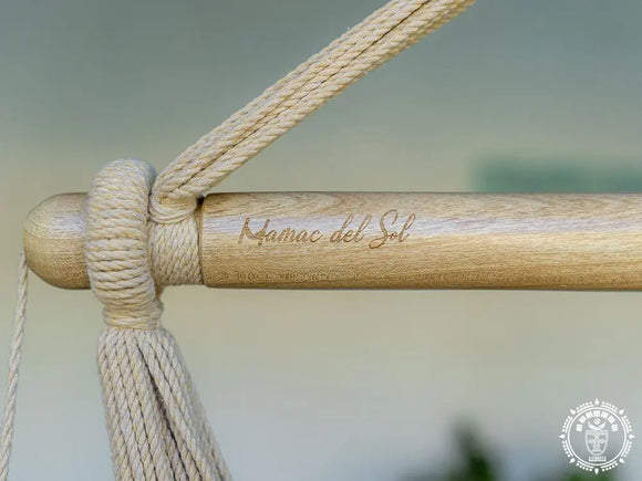 Hamac chaise xl  selva negra  broderie crochet