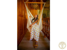 Hamac chaise xl  blanca