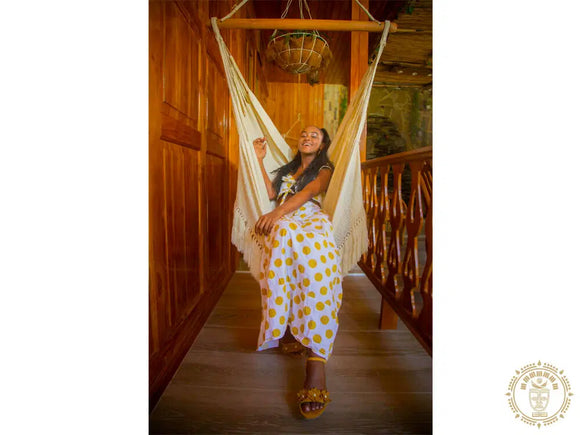 Hamac chaise xl  blanca