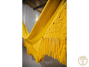 Hamac l macramé ocre