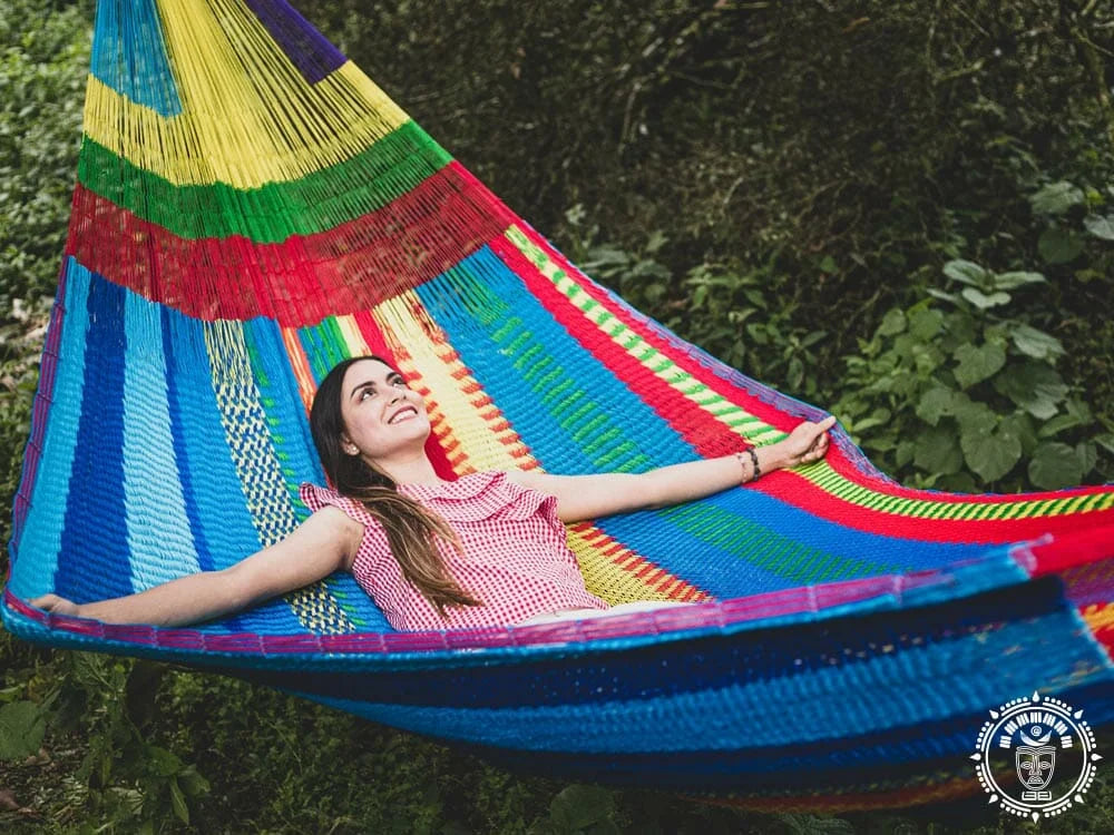 Hamac mexicain maya xxl  alebrije