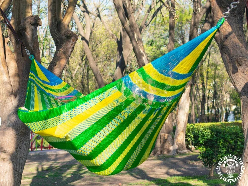 Hamac mexicain maya xxl  guacamaya