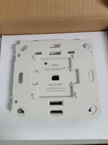 Ecost customer return Homematic IP, 143166A0, Smart Home dimmer actuator for brand switch  phase sec