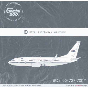 RAAF B737-700S A36-002 1/200 Scale Aircraft Model