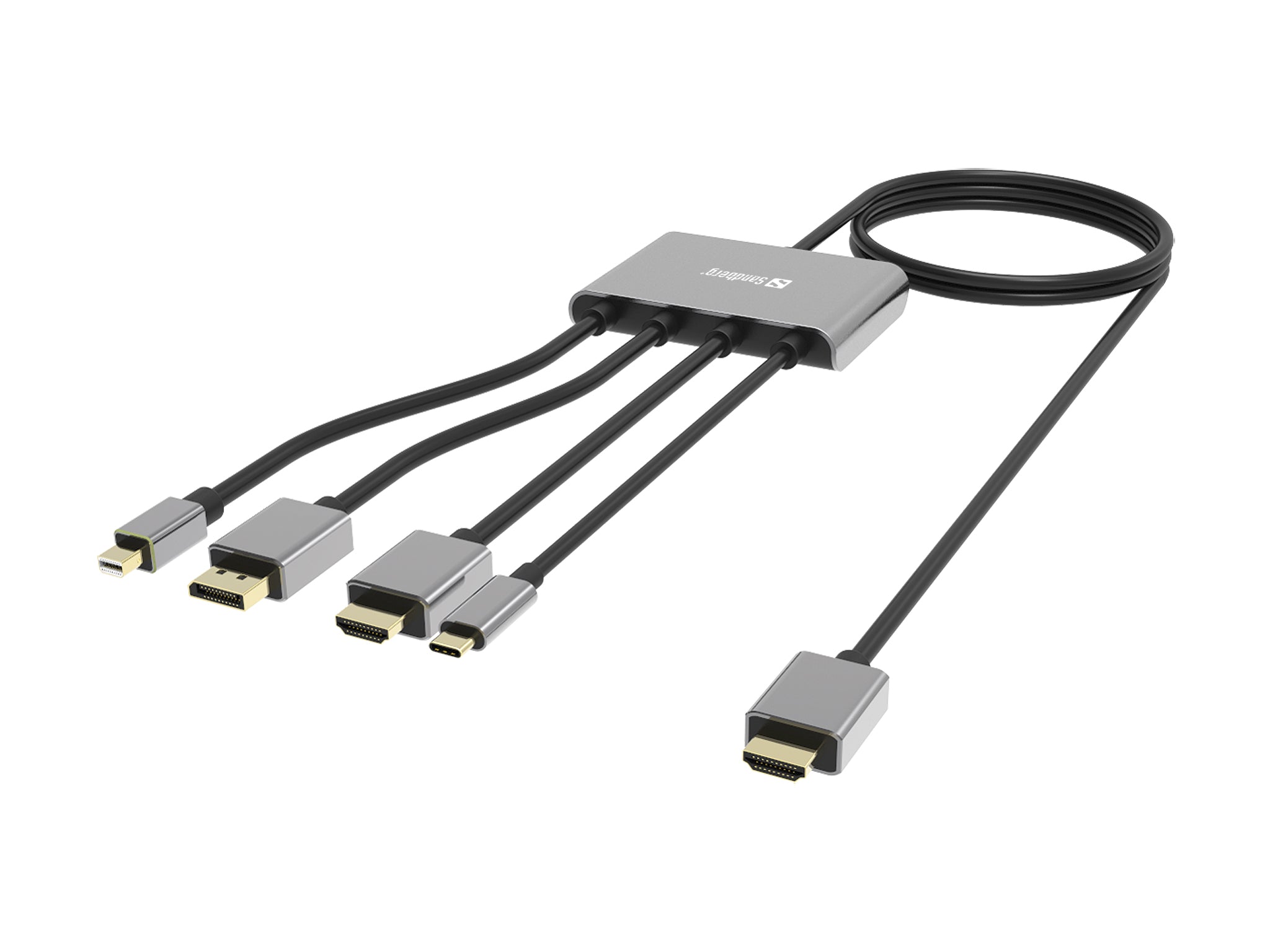 Adaptateur d'affichage tout-en-un Sandberg 509-21