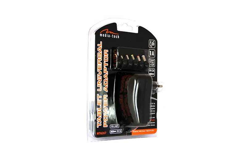 Adaptateur secteur universel pour tablette Media-Tech MT6267V2