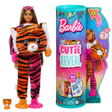 Poupée barbie® cutie reveal jungle series - tigre
