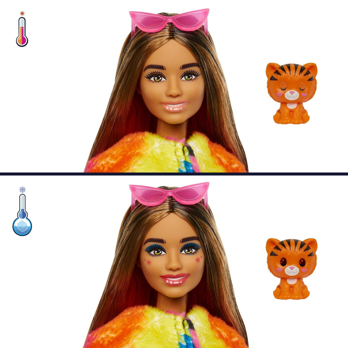 Barbie® Cutie Reveal Džungli seeria nukk - Tiiger