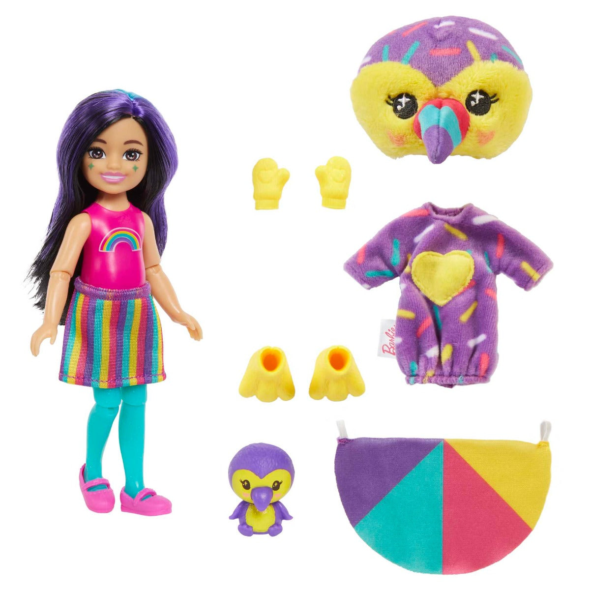 Poupée Barbie® Chelsea Cutie Reveal Jungle Series - Toucan