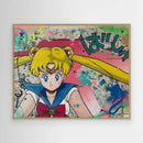 Sailor Moon impression sur toile de l'œuvre originale