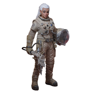 Figurine Hot Toys AMC040 - Brothersfree X Hot Toys - Space Worker Baby