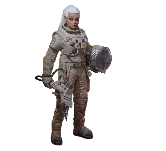 Figurine Hot Toys AMC040 - Brothersfree X Hot Toys - Space Worker Baby
