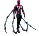 Figurine Hot Toys VGM66 - Marvel's Spider Man 2 - Peter Parker Advanced Suit2.0 Red & Black Suit