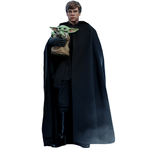 Figurine Hot Toys DX23 - Star Wars : The Mandalorian - Luke Skywalker Standard Version