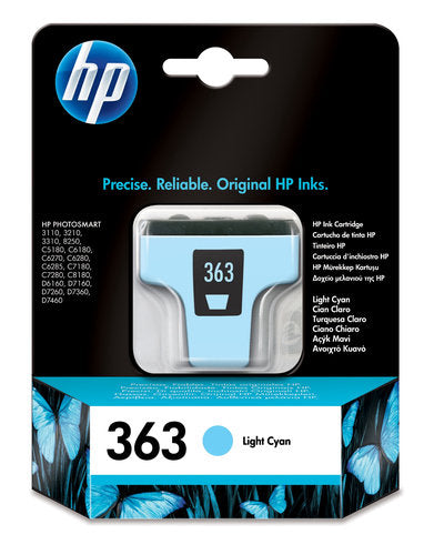 Hp 363 cyan clair — illustration complémentaire (Icecat)