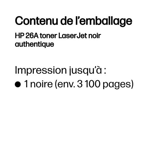 Hp cf226a — illustration complémentaire (Icecat)