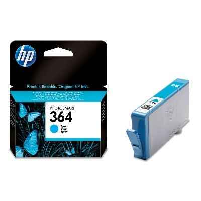 Cartouche d'encre HP NO 364 Cyan