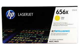 Cartouche de toner HP 656X LaserJet d'origine CF462X jaune haute capacité