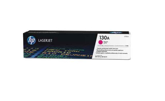 Cartouche de toner d'origine HP 130A CF353A magenta capacité standard 1 000 pages 1 paquet