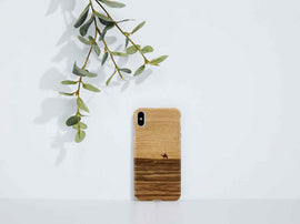 Coque pour smartphone MAN&WOOD iPhone XS Max Terra White