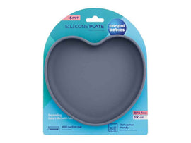 CANPOL BABIES Ventouse en silicone COEUR, 6 mois et plus, 80/309_bleu