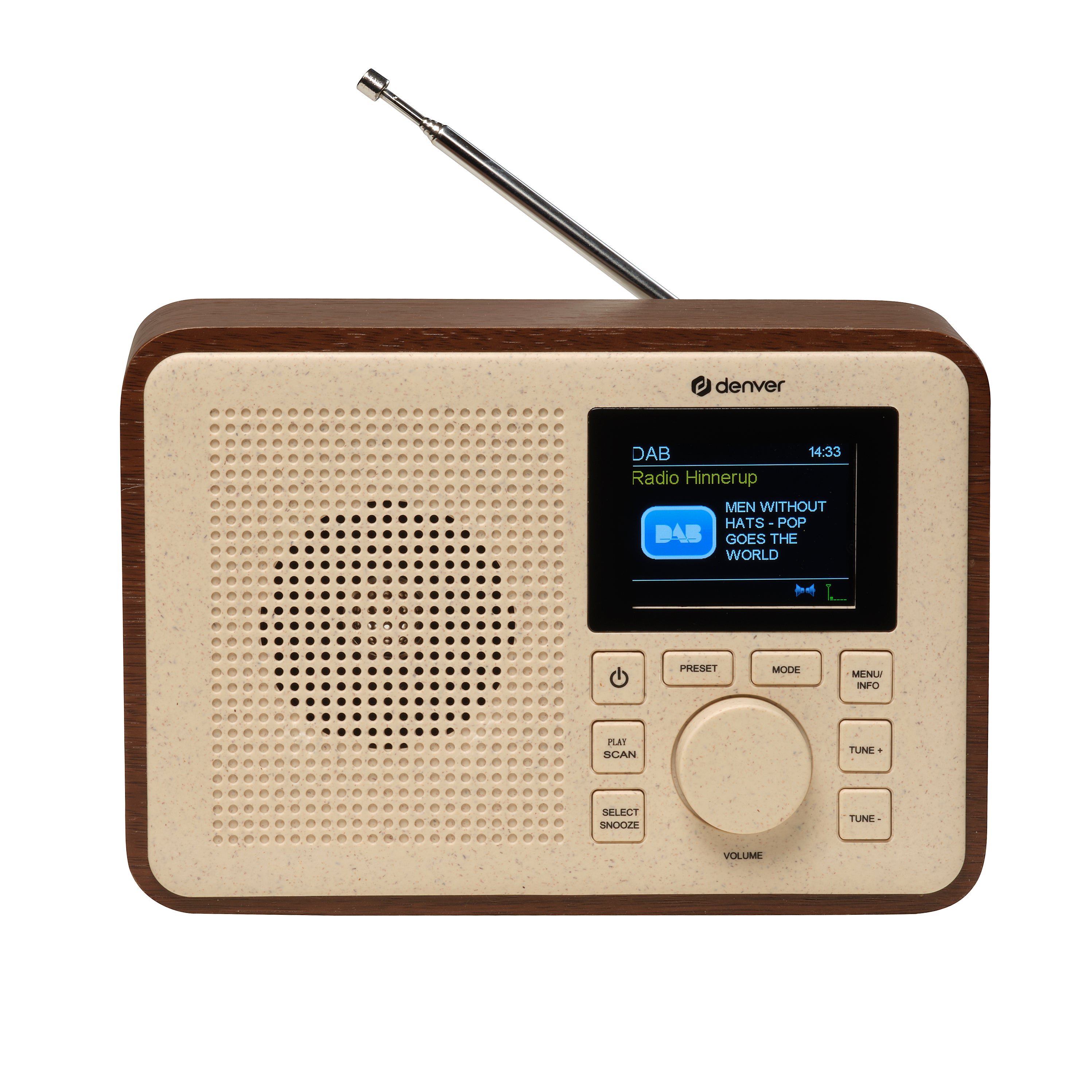 Denver DAB-60DW Greenline Bois foncé