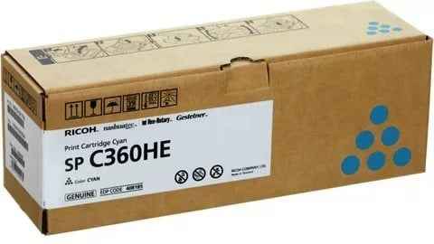 Ricoh SP C360HE (408185) Toner Cartridge, Cyan