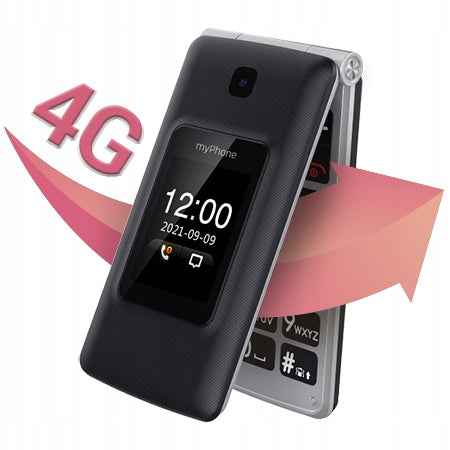 myPhone Tango | LTE | Black | 2.4 + 1.77 " | TN | 64 MB | 128 MB | Dual SIM | Nano SIM | Bluetooth | 5.1 | USB version Type-C | Built-in camera | Main camera resolution 2.0 MP | 1400 mAh