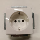 Ecost customer return EBROM Complete Set LED Dimmer/Rotary Dimmer + Busch Jäger Balance Si Alpine Wh