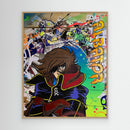 Albator reproduction officielle sur toile