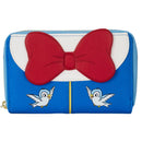 Snow White and the Seven Dwarfs Bow Zip Purse-1