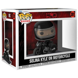The Batman Selina Kyle on Motorcycle Pop! Ride - 0