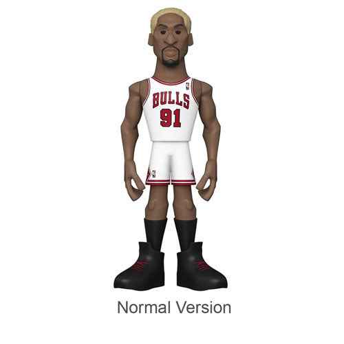 NBA Legends: Dennis Rodman 5" Vinyl Gold Chase Ships 1 in 6