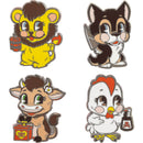 Villainous Valentines Enamel Pin 4-Pack-1