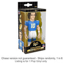 NFL: Justin Herbert Vinyl Gold Chase Ships 1 in 6-4
