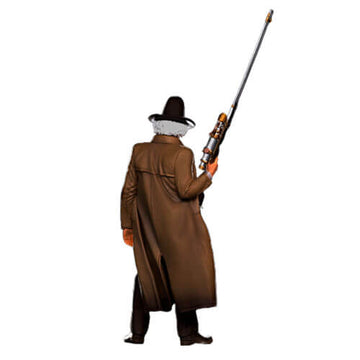 Back to the Future 3 Doc Brown 1:10 Scale Statue - 0