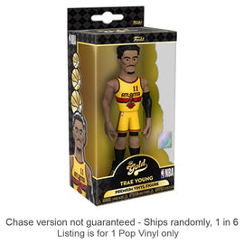 NBA Trae Young Alt Uni 5" Vinyl Gold Chase Ships 1 in 6