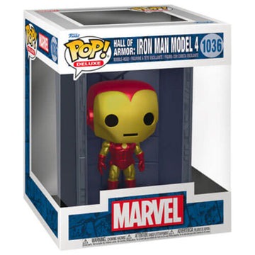 Iron Man Model IV Metallic US Exclusive Pop! Deluxe - 0