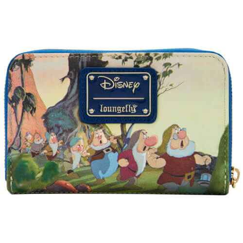 Snow White and the Seven Dwarfs Scenes Zip Purse