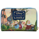 Snow White and the Seven Dwarfs Scenes Zip Purse