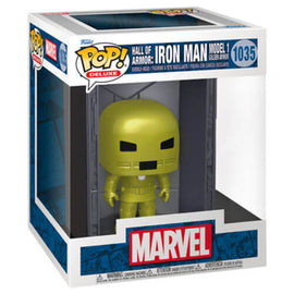 Iron Man Model I Golden Armor Metallic US Exc. Pop! Deluxe - 0