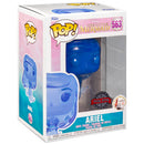 The Little Mermaid Ariel w/ Bag Blue Translucent Pop! Vinyl-2