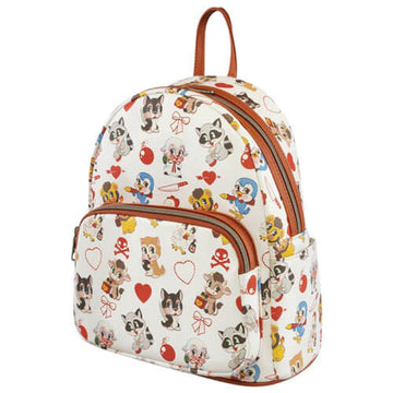Villainous Valentines Faux Leather Mini Backpack - 0