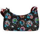 Marvel Comics Avengers Floral Tattoo Shoulder Bag-3