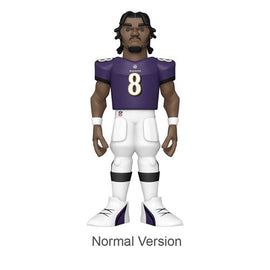 NFL: Ravens Lamar Jackson 12" Vinyl Gold Chase Ships 1 in 6 - 0