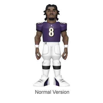 NFL: Ravens Lamar Jackson 12" Vinyl Gold Chase Ships 1 in 6 - 0