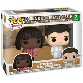Parks & Rec Treat yo'self US Exclusive Pop! Vinyl 2-Pack - 0