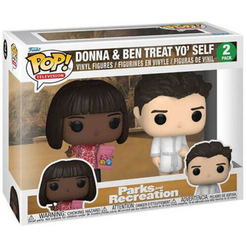 Parks & Rec Treat yo'self US Exclusive Pop! Vinyl 2-Pack - 0